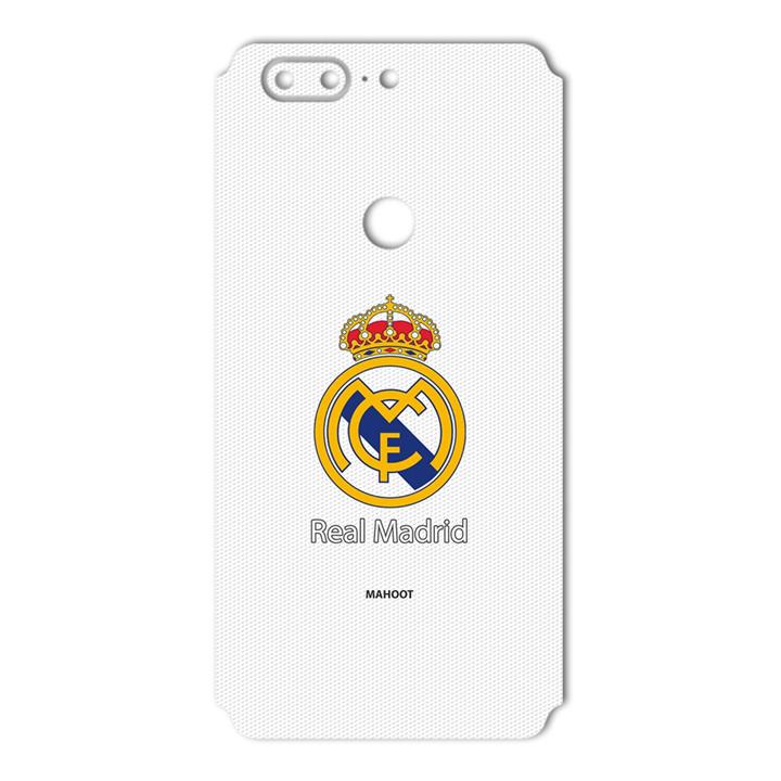 برچسب تزئینی ماهوت مدل REAL MADRID Design مناسب برای گوشی  OnePlus 5T MAHOOT REAL MADRID Design Sticker for OnePlus 5T
